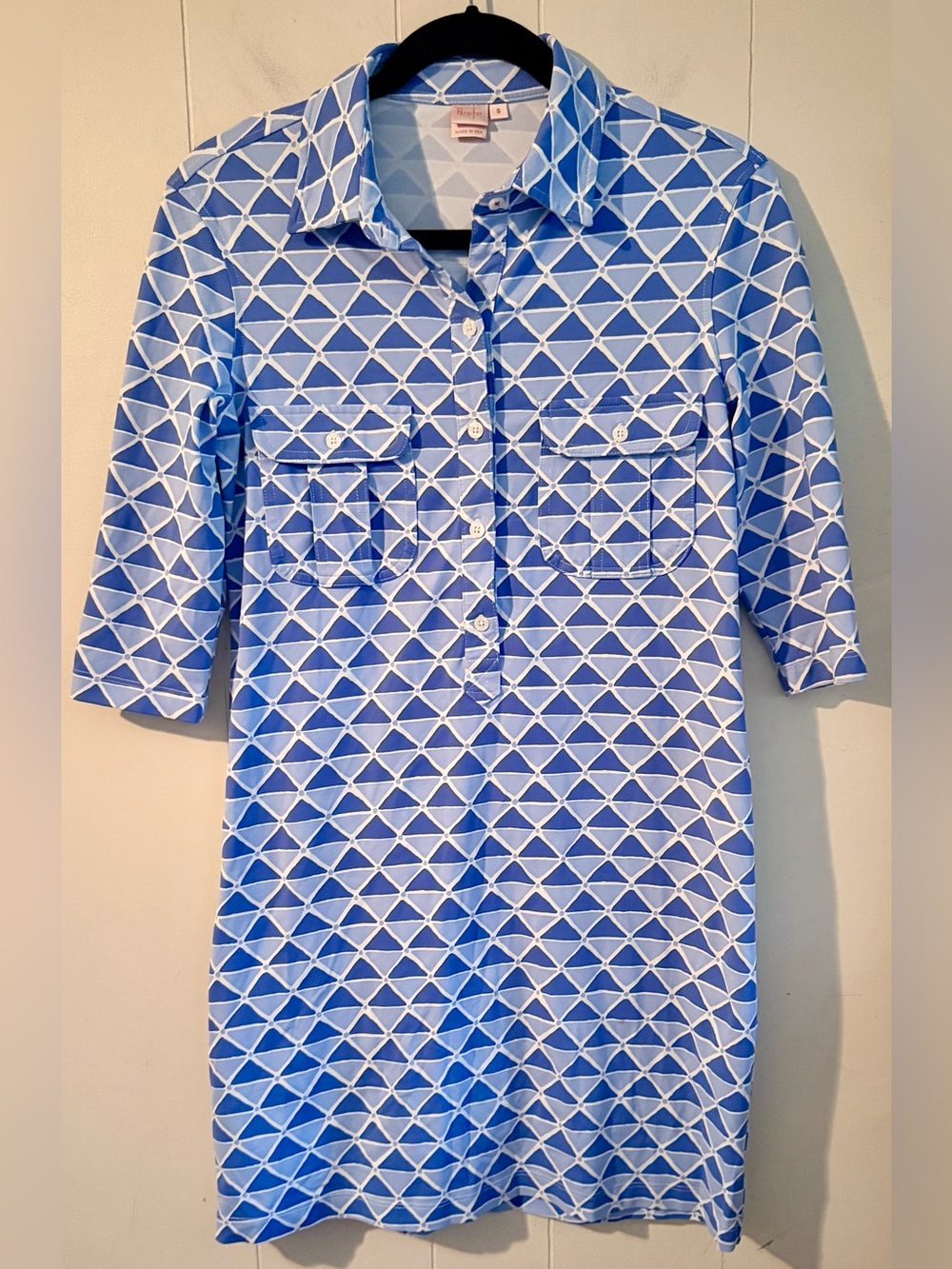 Persifor Winpenny Dress Blue Mosaic, Size S